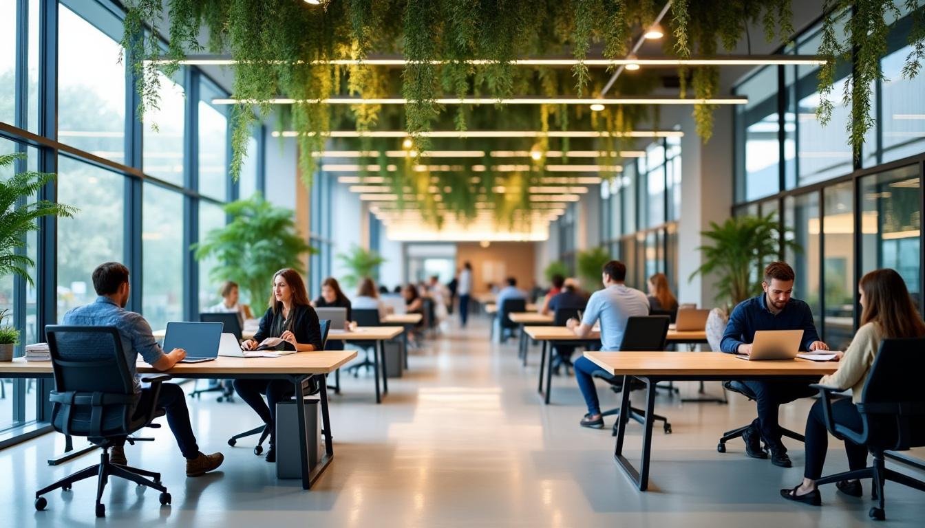 découvrez l'espace de coworking marquise, dédié à la sérénité et à la concentration. profitez d'un environnement stimulant et paisible pour maximiser votre productivité et libérer votre créativité.