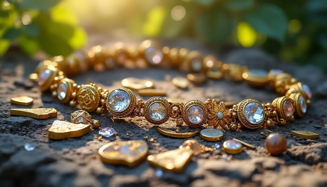 Découvrez les messages spirituels profonds derrière les bijoux cassés. Plongez dans un univers de signes et de symboles qui transforment l'accident en révélations spirituelles. Apprenez à interpréter ces fragments comme des invitations à la réflexion et à la croissance personnelle.