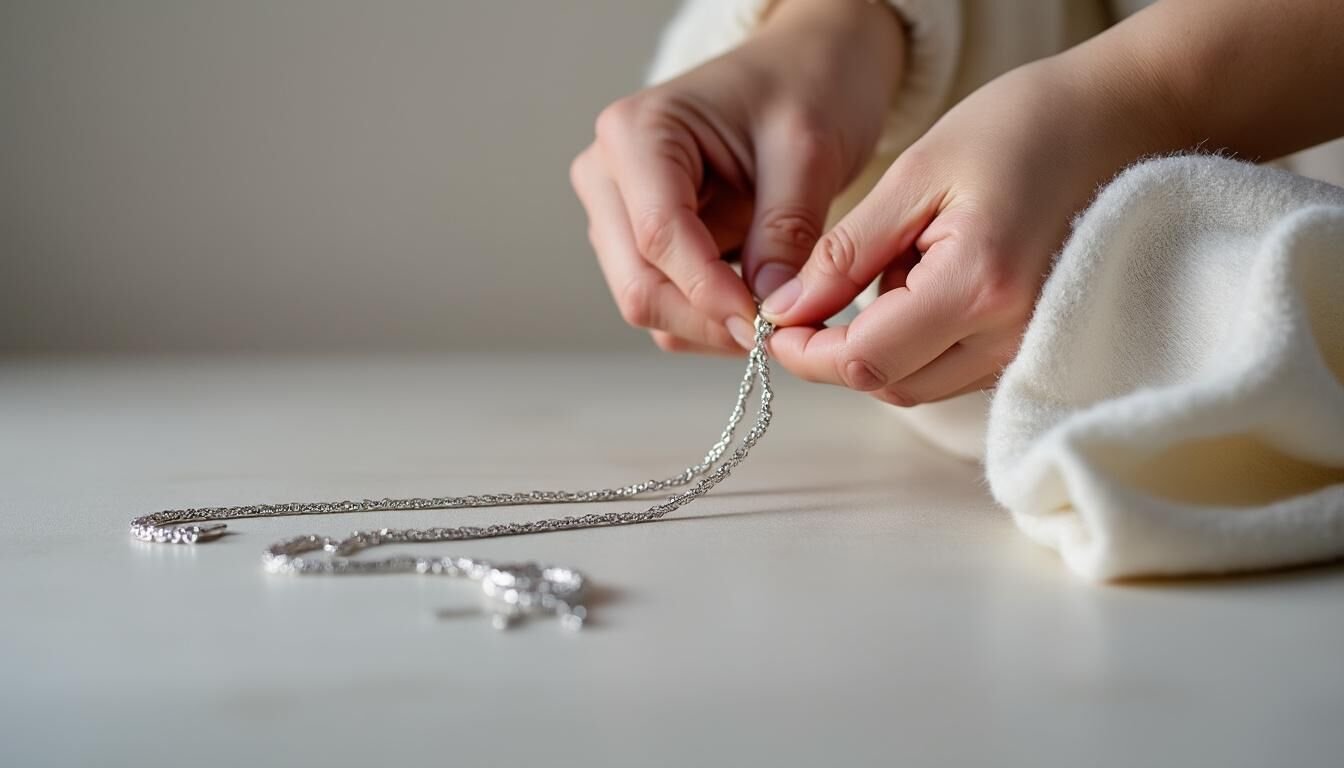 Découvrez la signification spirituelle du collier qui s'emmêle et les messages profonds qu'il véhicule. Plongez dans l'univers mystique des bijoux en tant que symboles de connexion et d'équilibre. Explorez comment cet enchevêtrement peut refléter des leçons de vie et des énergies à dénouer.